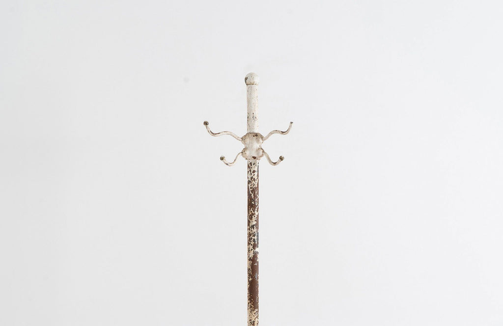 White French Coat Rack