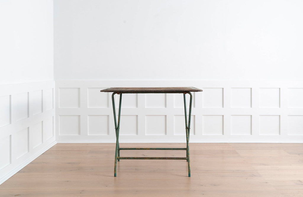 Folding French Bistro Table