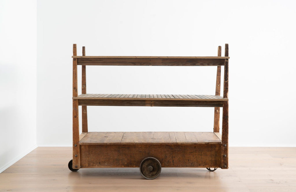 Large Rolling Factory Rack