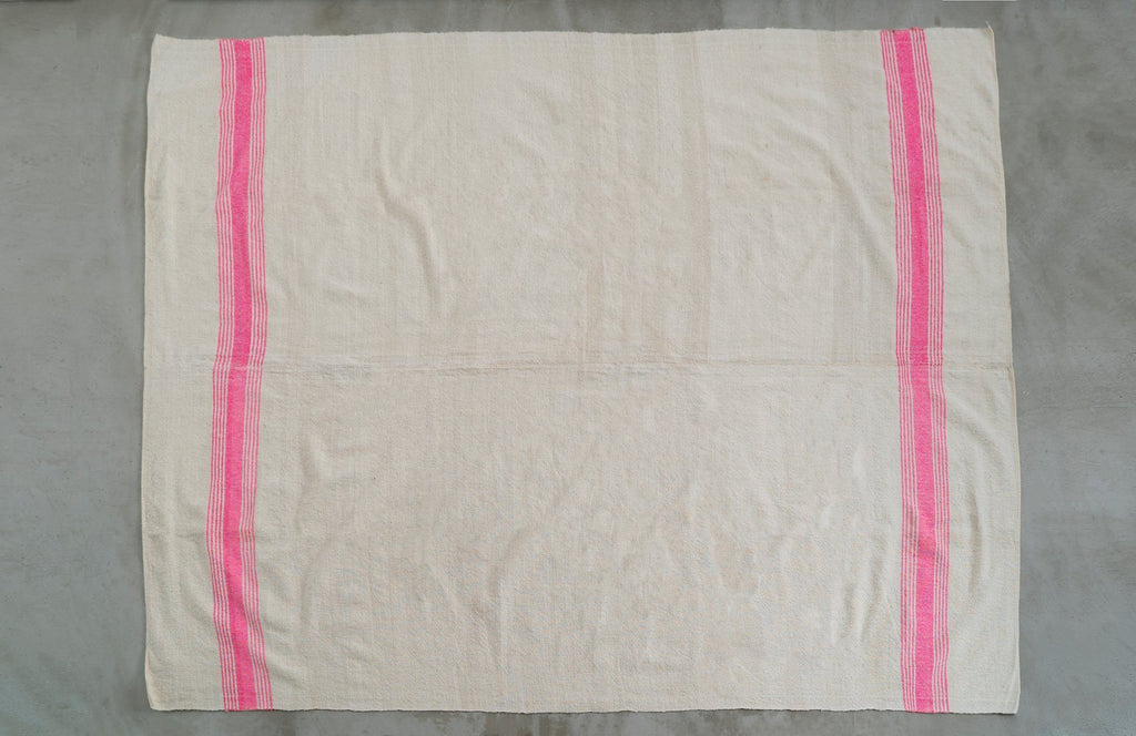 Pink Linen Rug