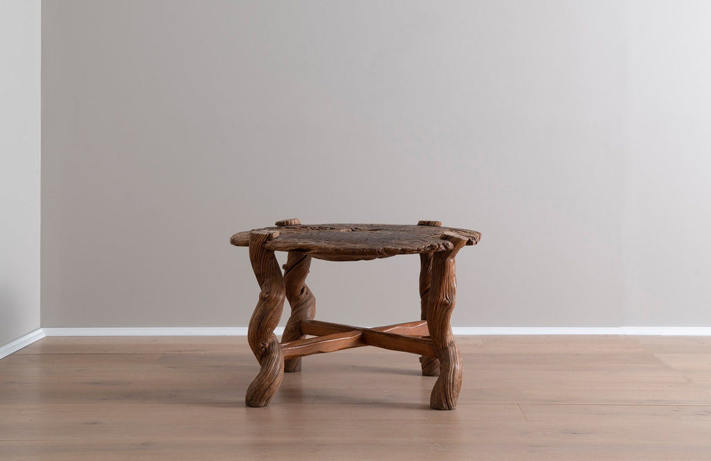 Balinese Wheel and Vine Table