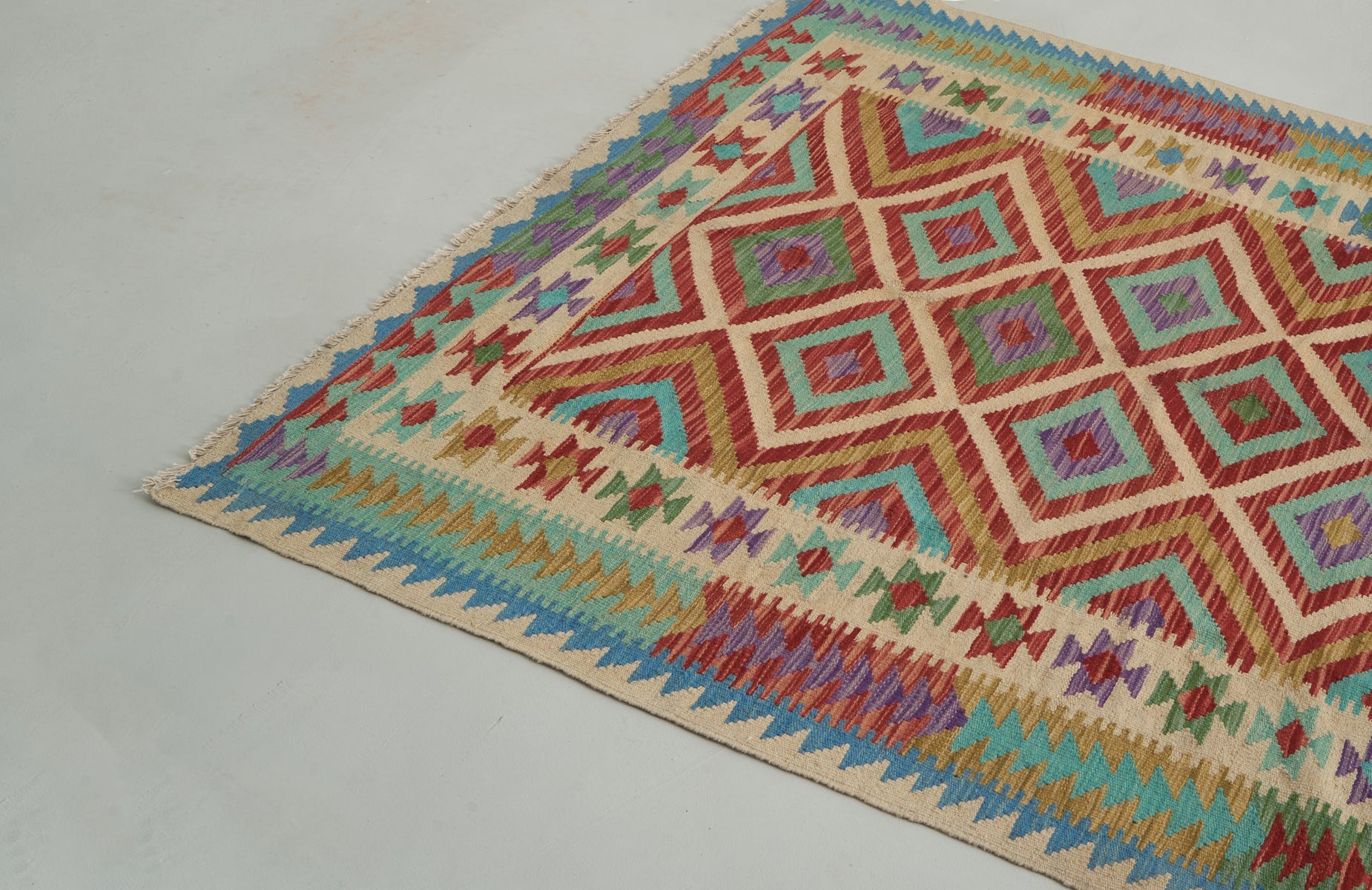 Diamond Kilim Rug – ZZ Driggs
